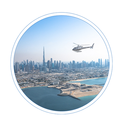 12 Min Iconic Helicopter Tour Dubai